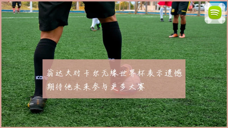翁达夫对卡尔无缘世界杯表示遗憾期待他未来参与更多大赛